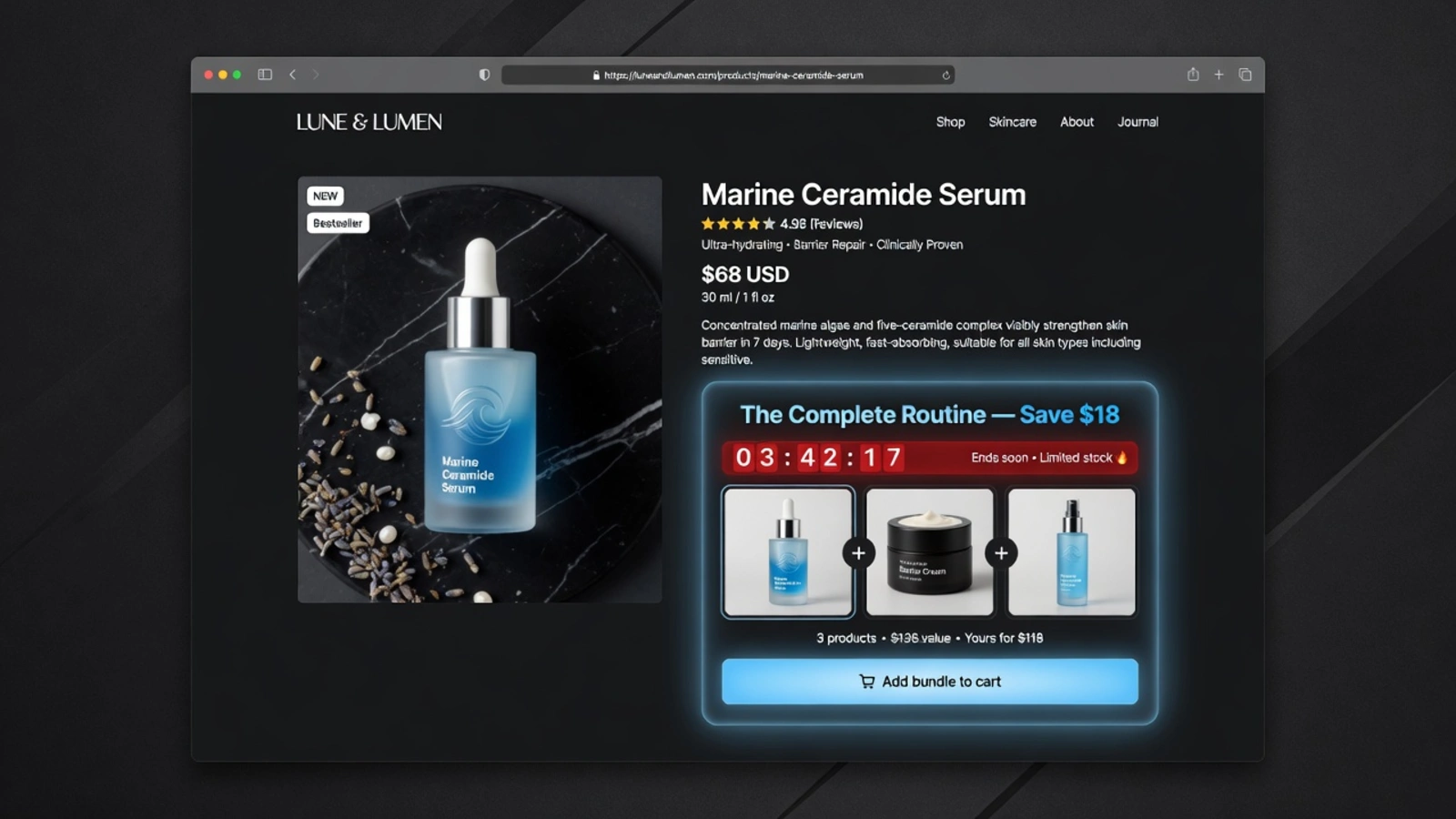 Shopify bundle upsell conversion tactics