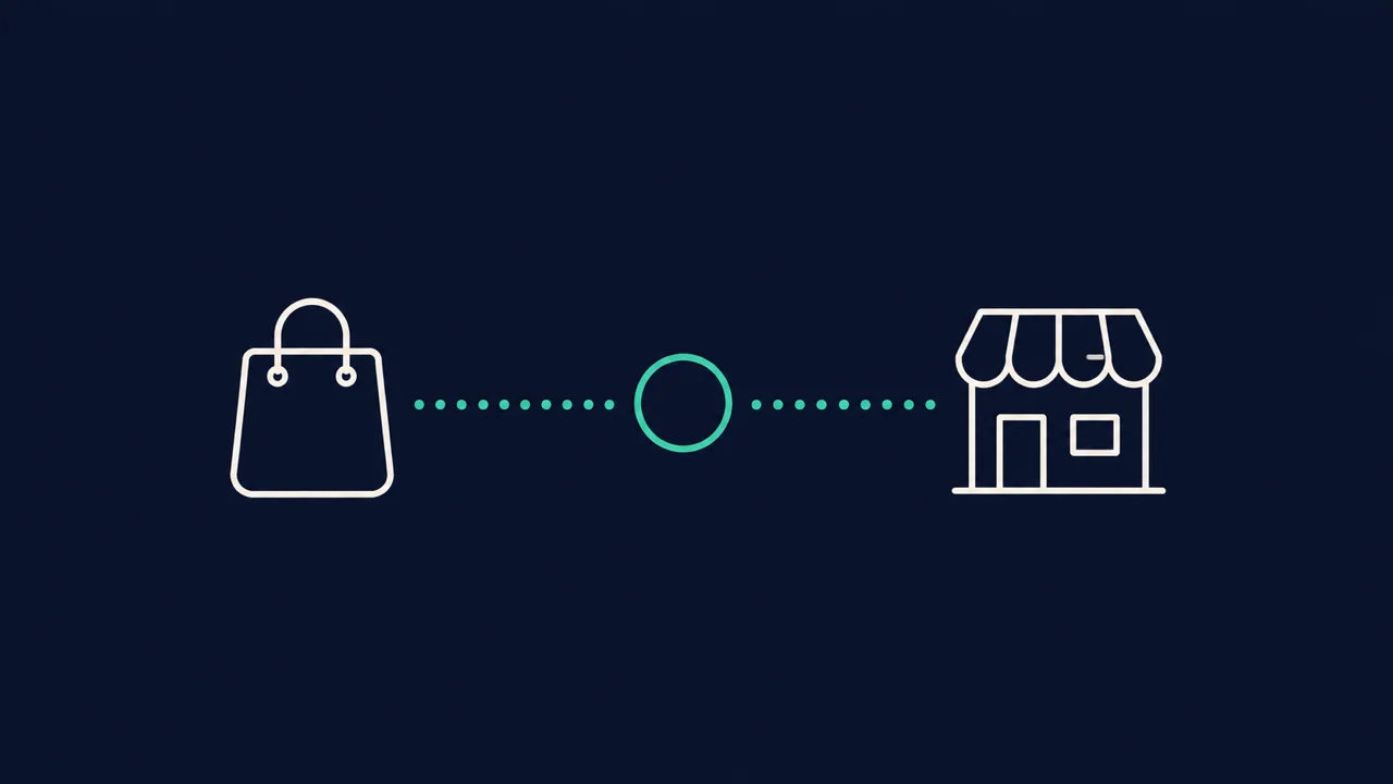 An AI shopping agent comparing products for a customer
