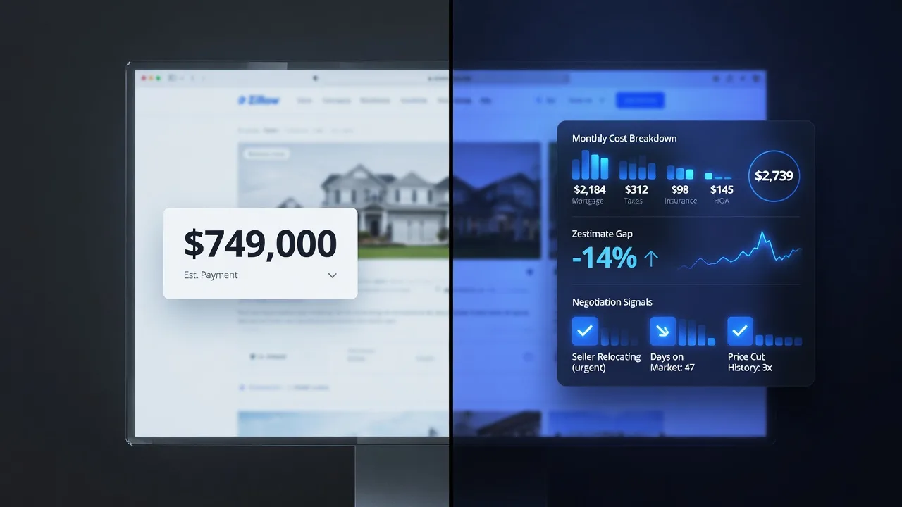 What Zillow doesn't show you