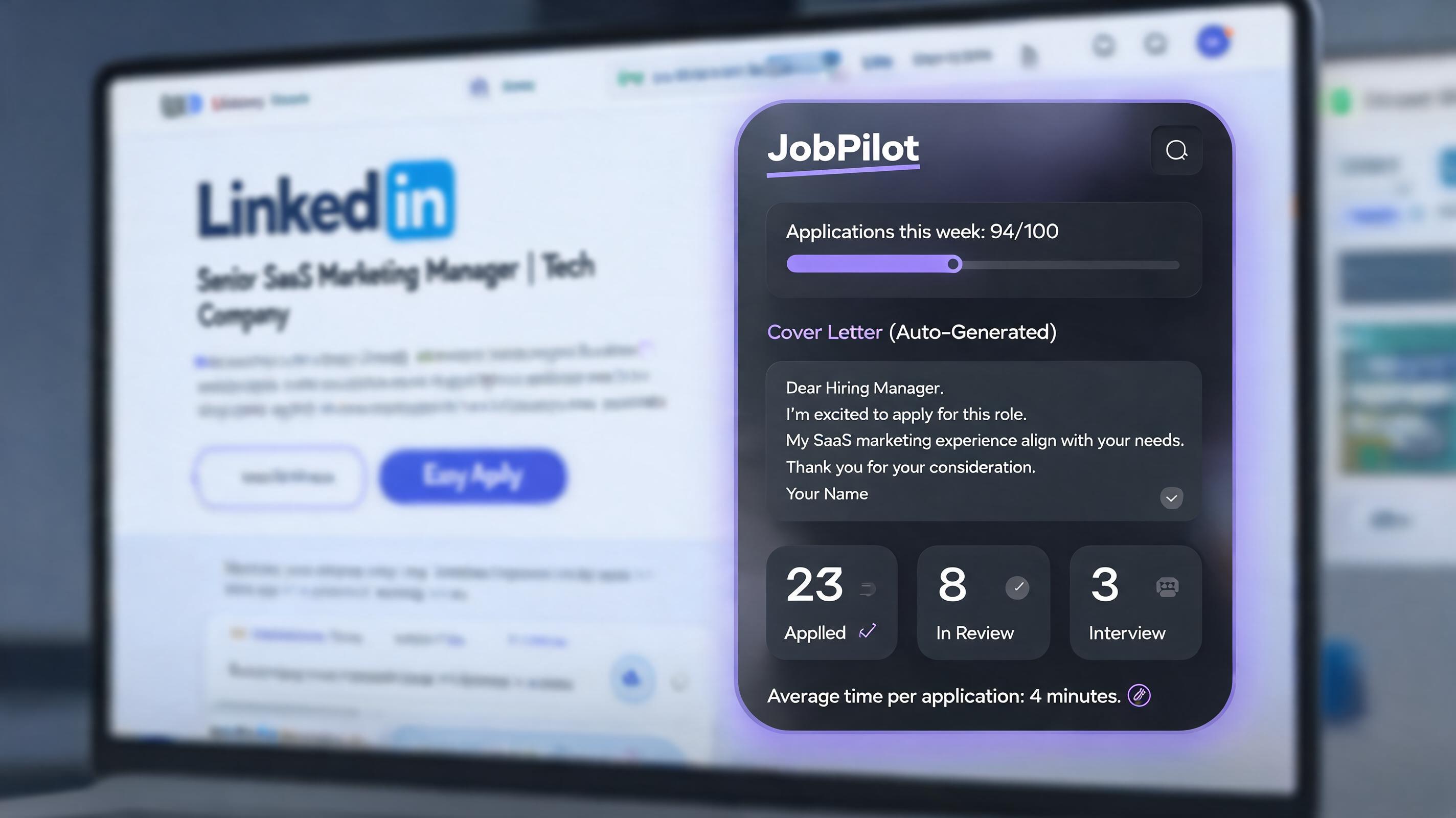 How to apply to 100 jobs a week