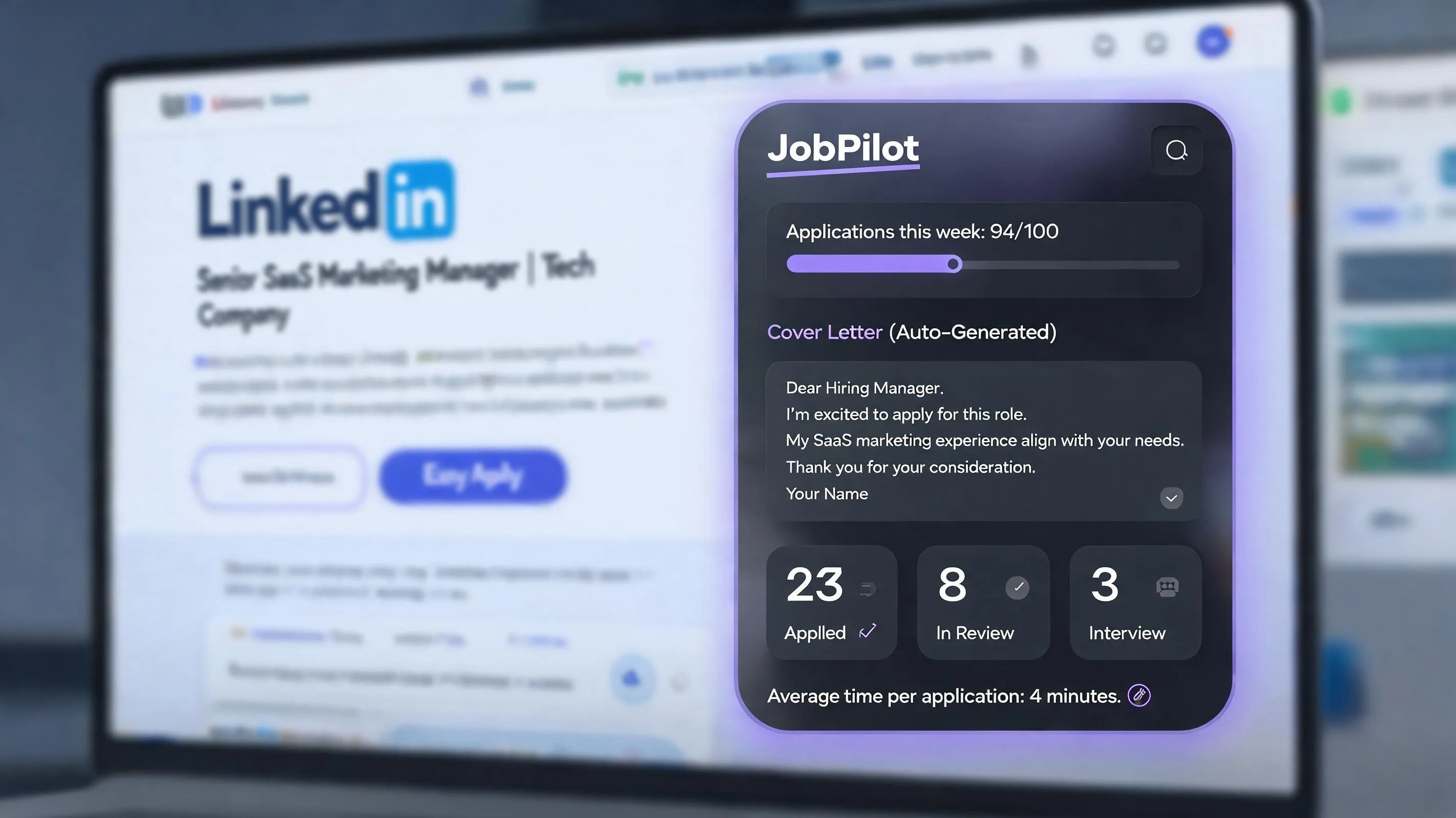 How to apply to 100 jobs a week
