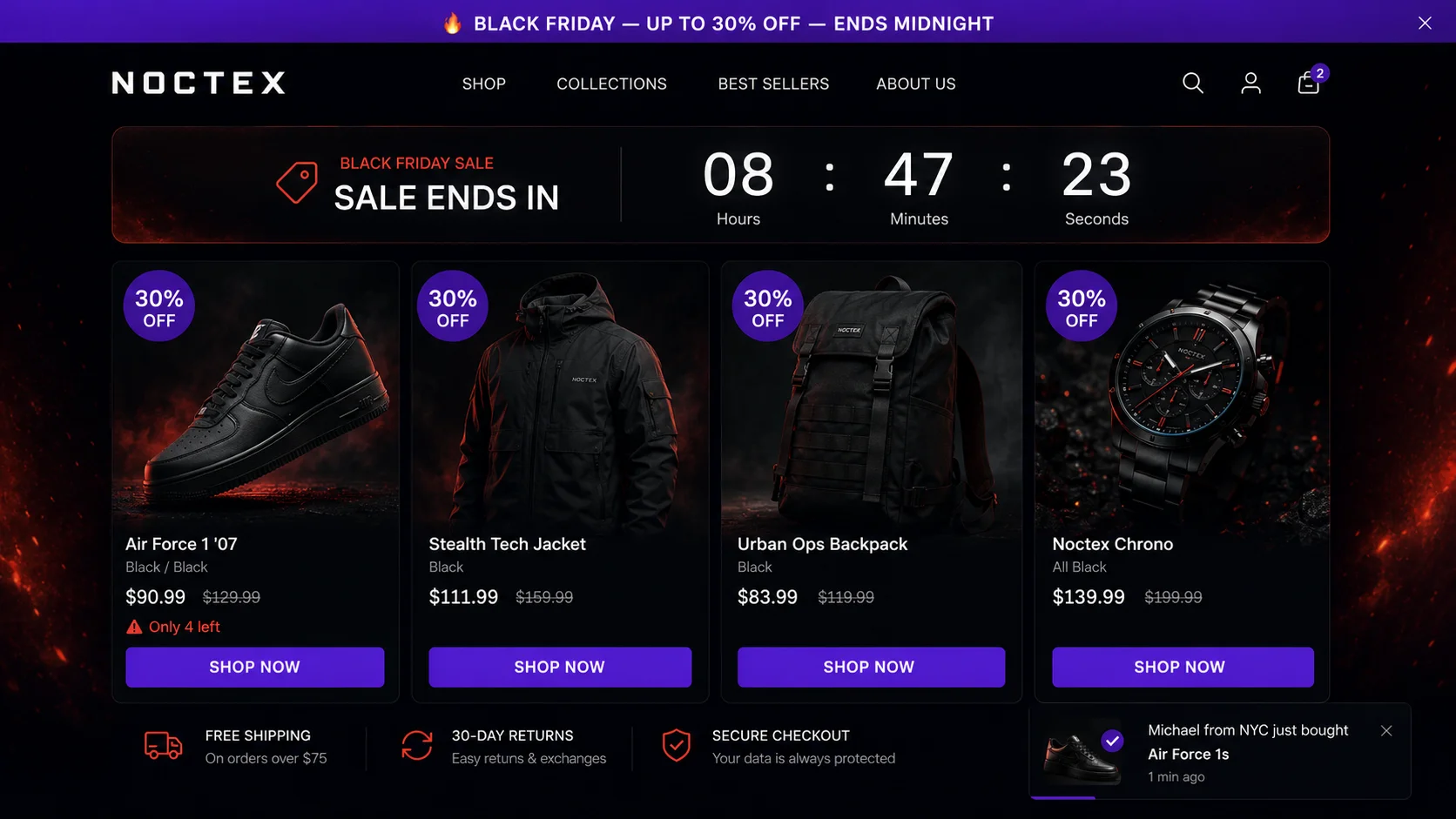 Black Friday Shopify checklist — 12 BFCM conversion tactics