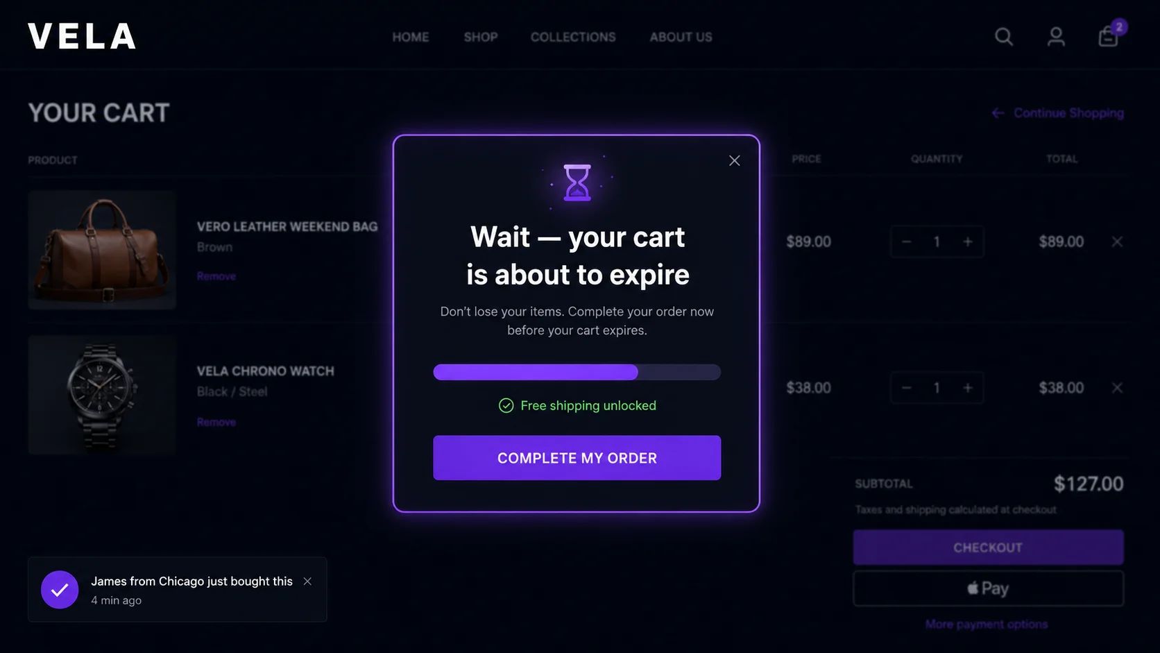 Shopify cart abandonment recovery guide 2026