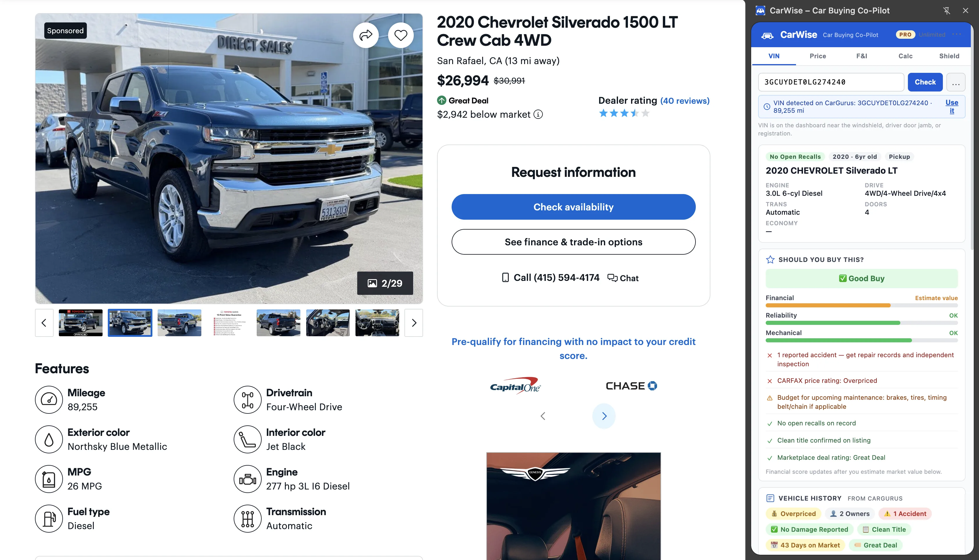 Vehicle History
